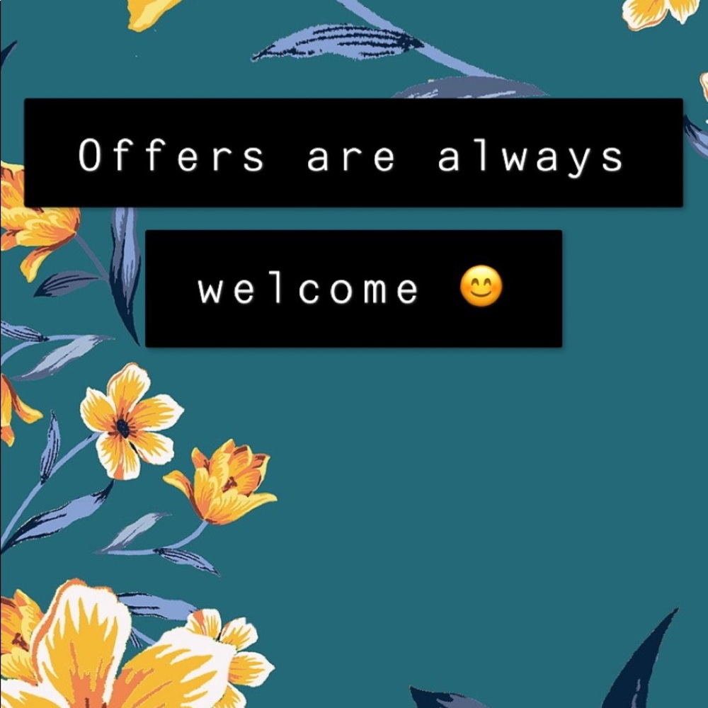 I am open for offers (: